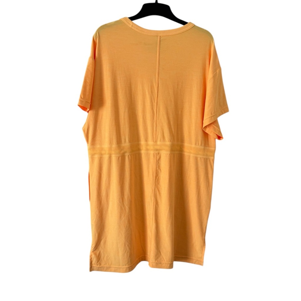 Athleta Bright Orange Casual Dress Size S - Picture 3 of 8